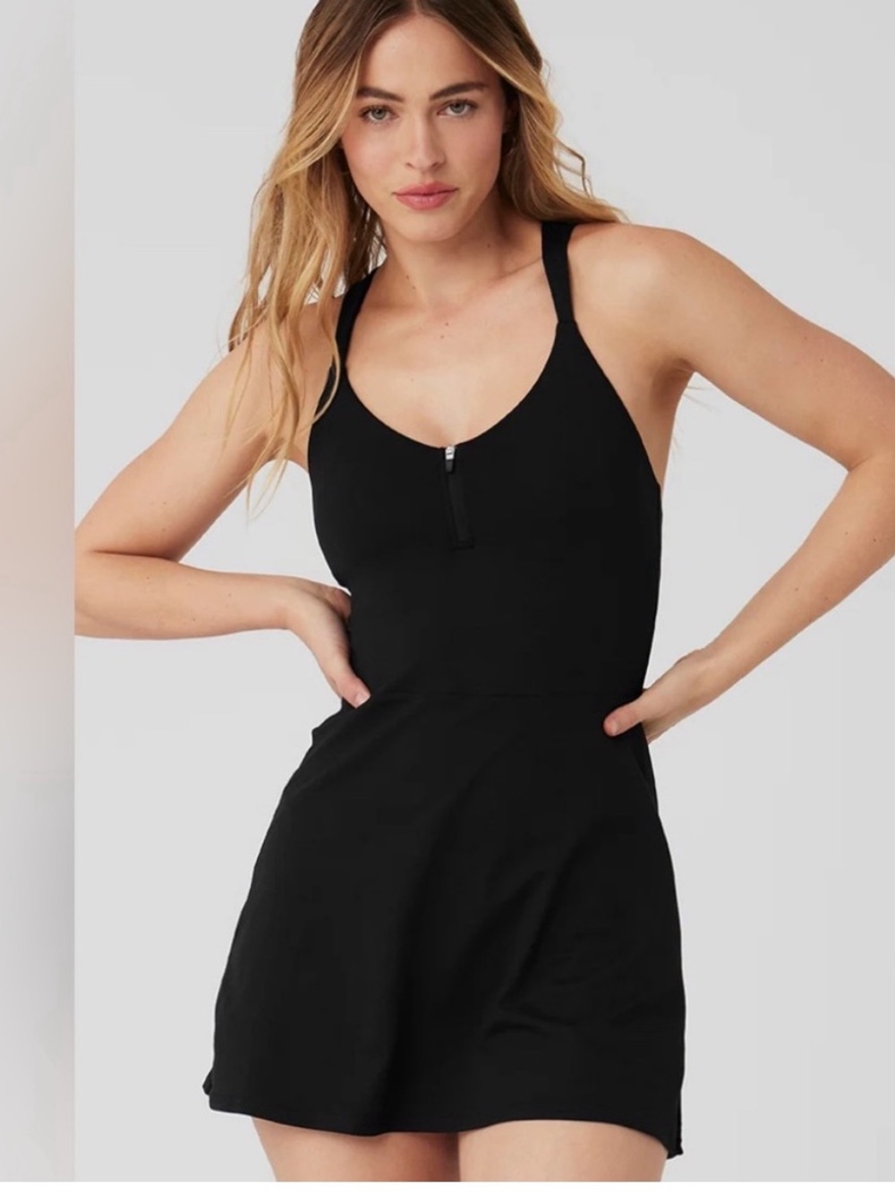 ALO Yoga Alosoft Showcase Mini Dress. Size: XS